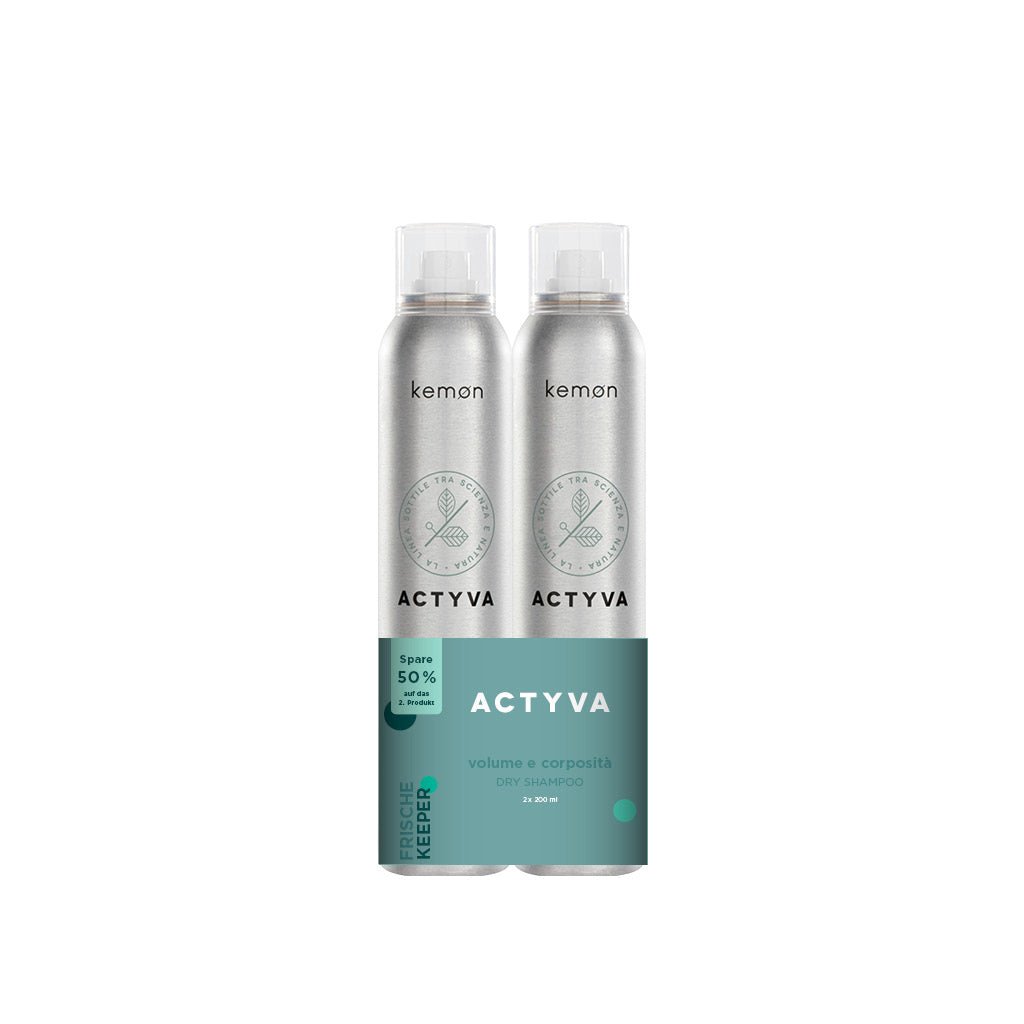 Actyva Volume e Corposità Dry Shampoo Duo - Kemon