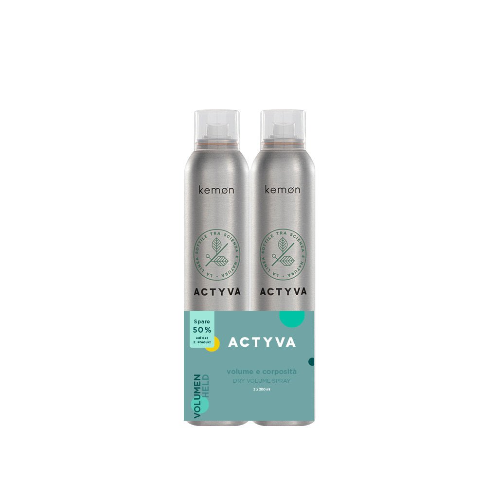 Actyva Volume e Corposità Dry Volume Spray Duo - Kemon